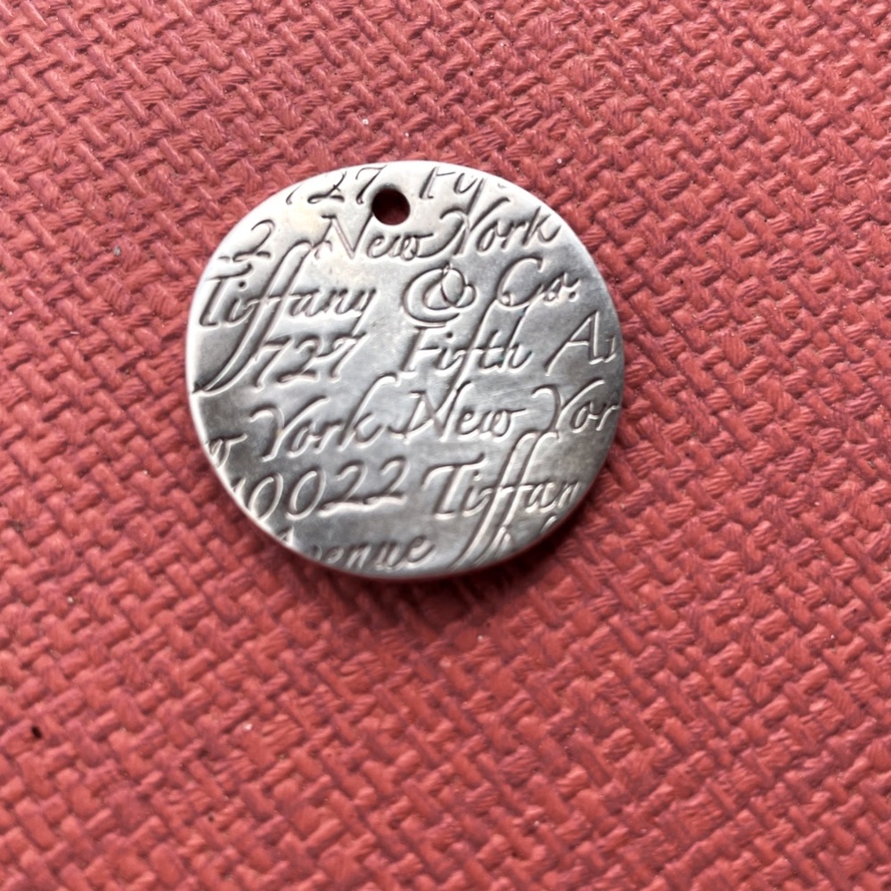 Wavy Tiffany & Co .925 pendant